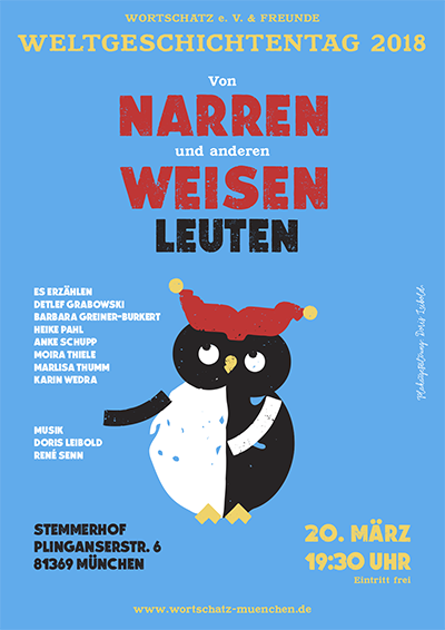 Plakat: Weltgeschichtentag 2018